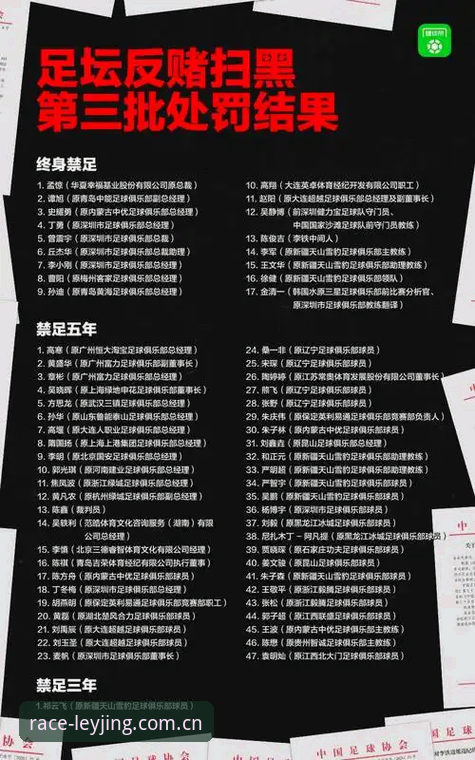 乐竞体育娱乐 足协第三批禁足名单公布,乐竞体育平台观赛实用指南